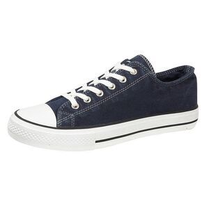 Dek Mens Canvas Plimsols / Navy